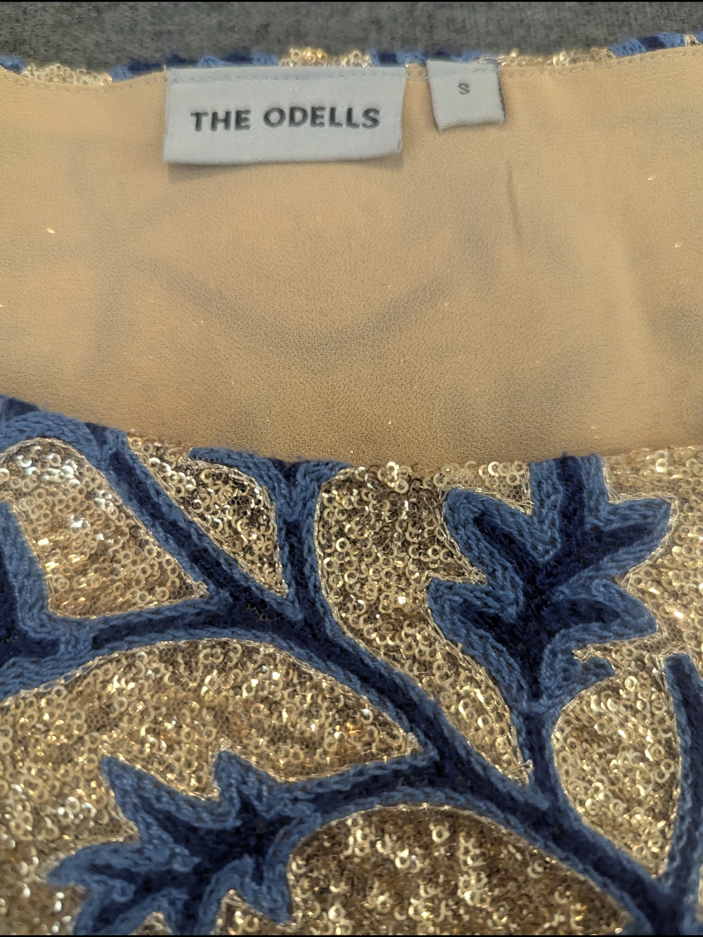 Anthropologie x The Odells Bianca Sequin Top - Picture 4 of 4
